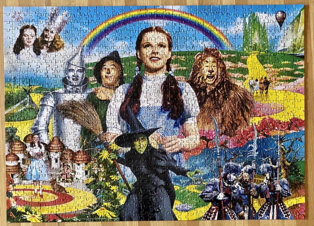 Wonderful Wizard Of Oz - Master Pieces puzzle collectible [Barcode 705988721595] - Main Image 2