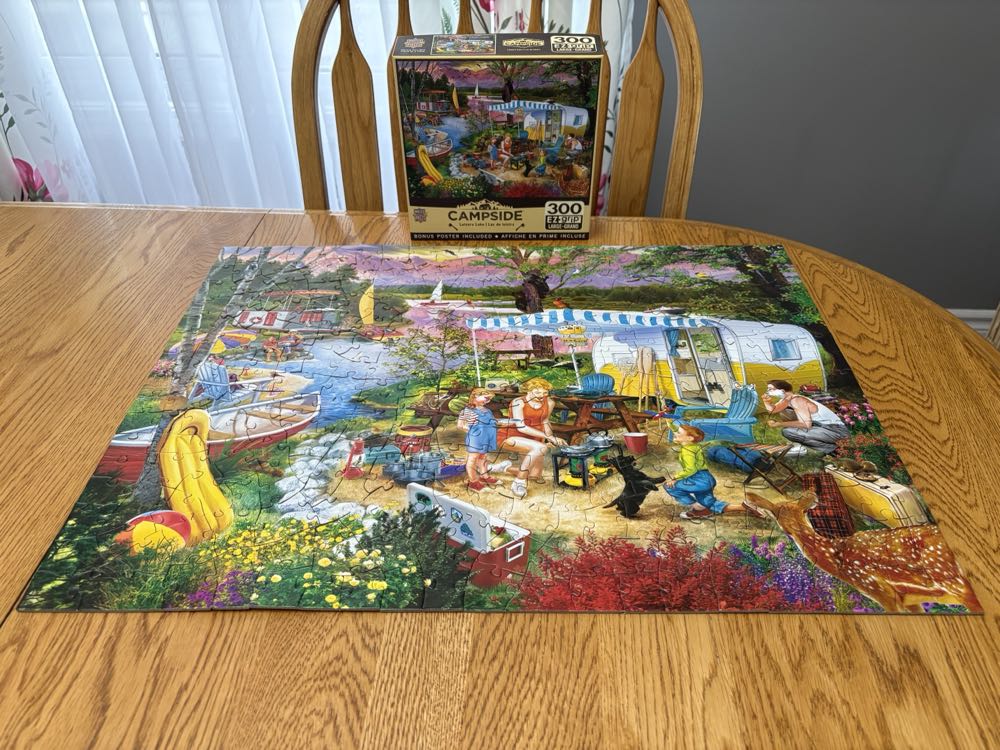 Campside-Leisure Lake - Master Pieces puzzle collectible [Barcode 705988321047] - Main Image 2