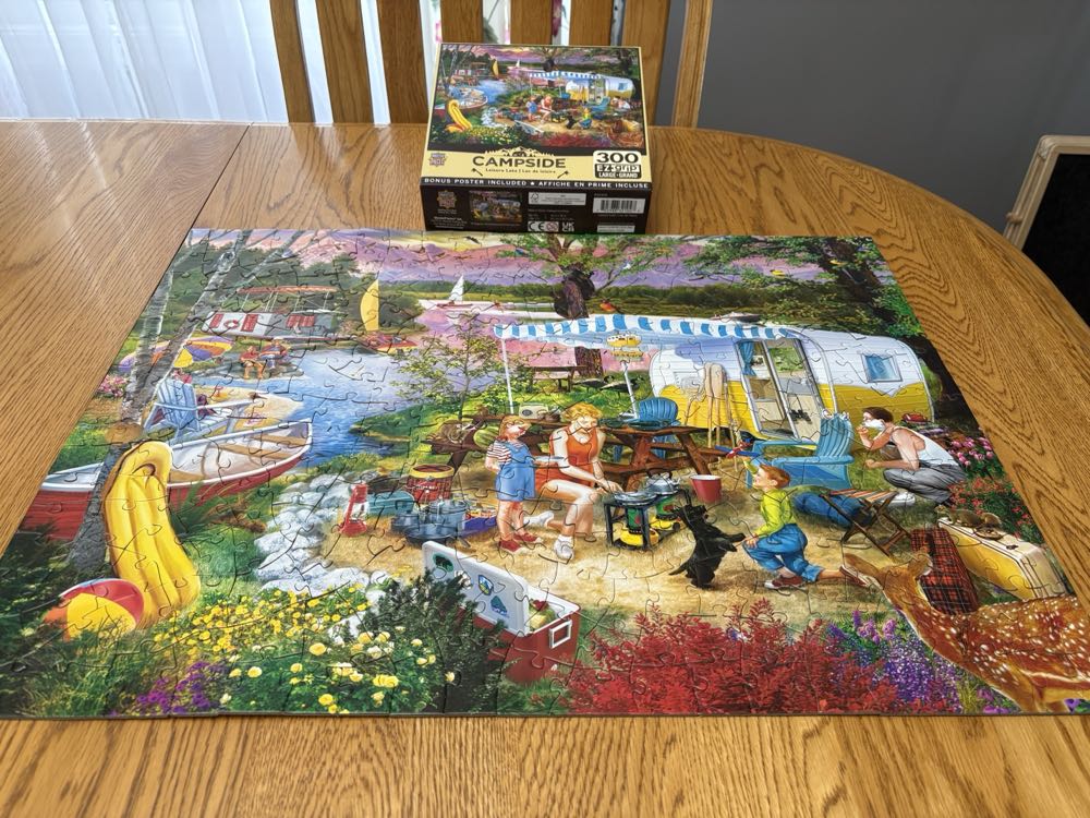 Campside-Leisure Lake - Master Pieces puzzle collectible [Barcode 705988321047] - Main Image 4