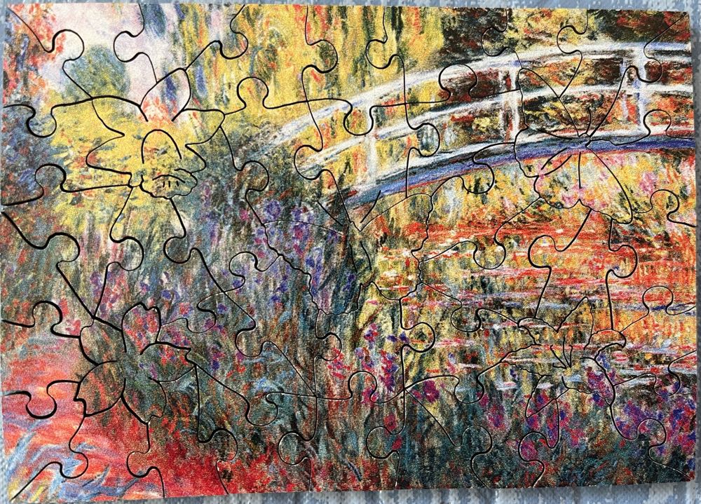 Le Pont Japonais - Wentworth Wooden Puzzles 🇬🇧 puzzle collectible [Barcode 6050265174859] - Main Image 3