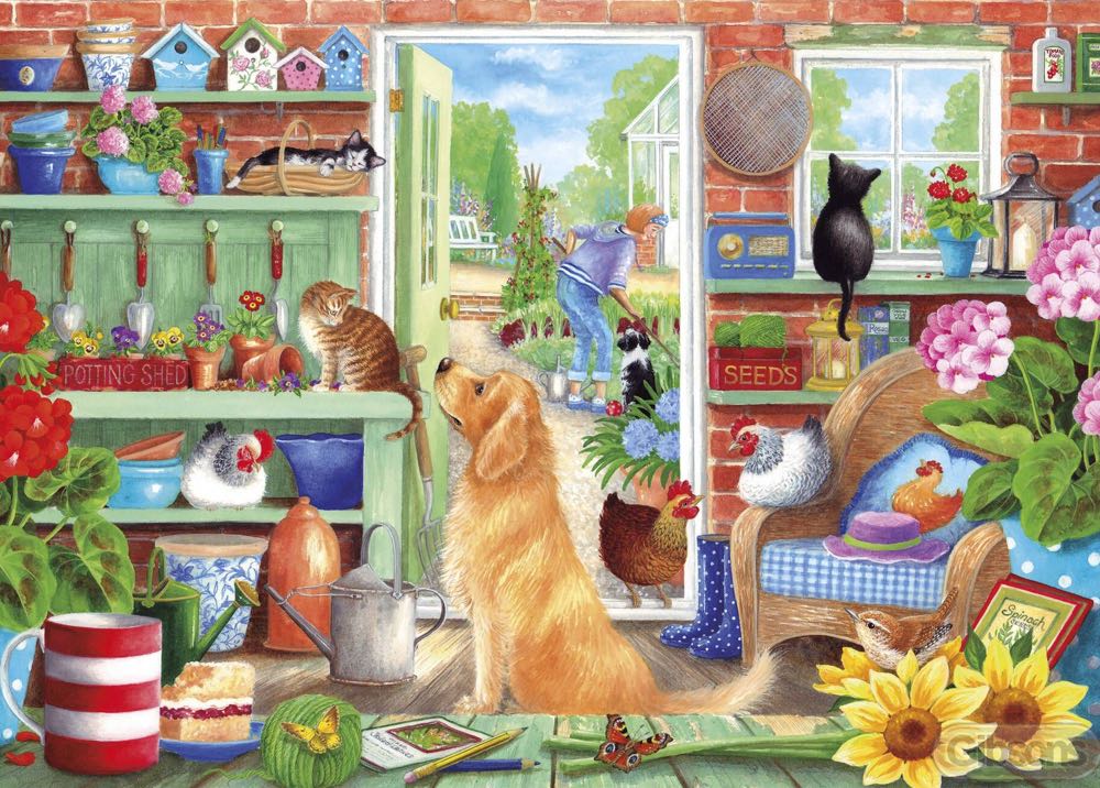 The Potting Bench - Gibsons 🇬🇧 puzzle collectible [Barcode 5012269063332] - Main Image 2