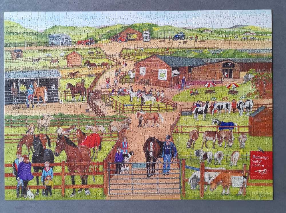 The Horse Sanctuary - House Of Puzzles puzzle collectible [Barcode 5060002003398] - Main Image 2