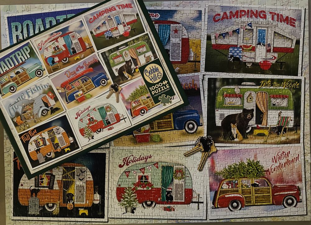 Hitting The Road - Cobble Hill puzzle collectible - Main Image 3