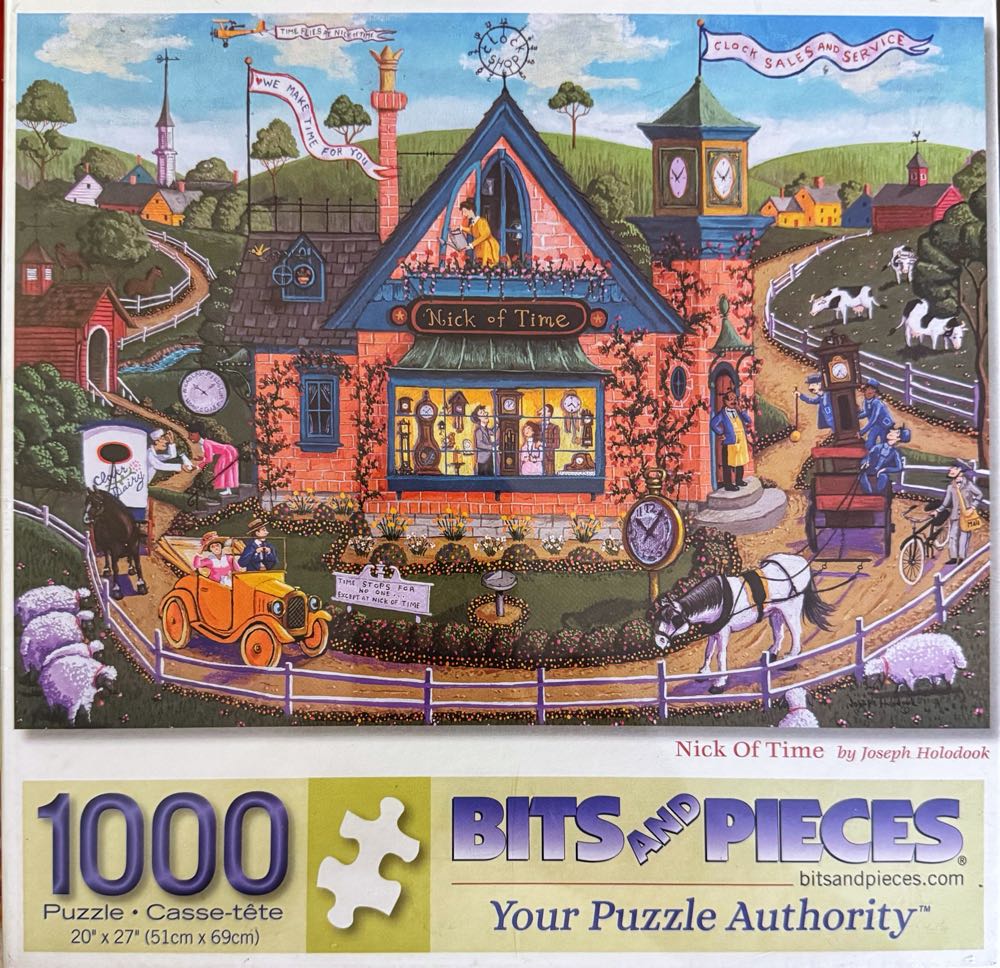 Nick of Time - Bits And Pieces puzzle collectible [Barcode 192949046604] - Main Image 2