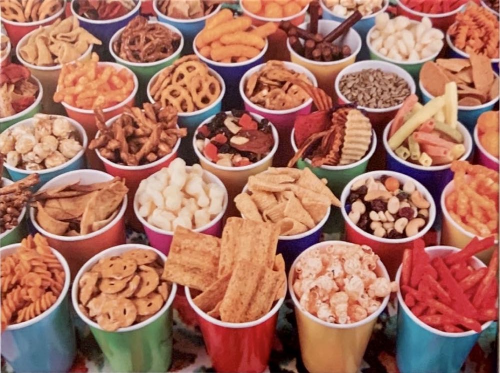 Yummy Puzzles : Salty Snack Cups - Cra-Z-Art puzzle collectible [Barcode 4895145432344] - Main Image 2