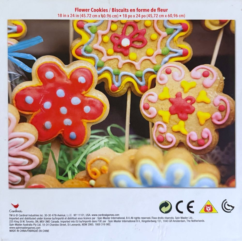 Flower Cookies - Cardinal puzzle collectible [Barcode 778988178935] - Main Image 3