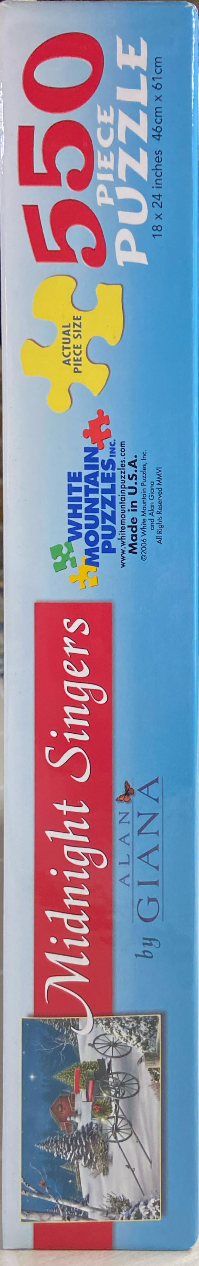 Midnight Singers - White Mountain puzzle collectible [Barcode 724819249756] - Main Image 3