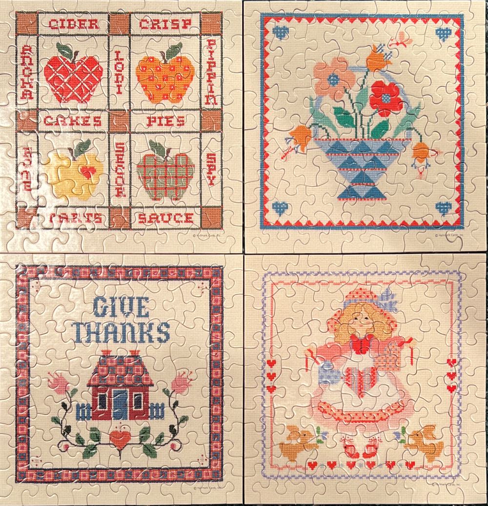 Cross-Stitch Puzzles - Springbok puzzle collectible - Main Image 2