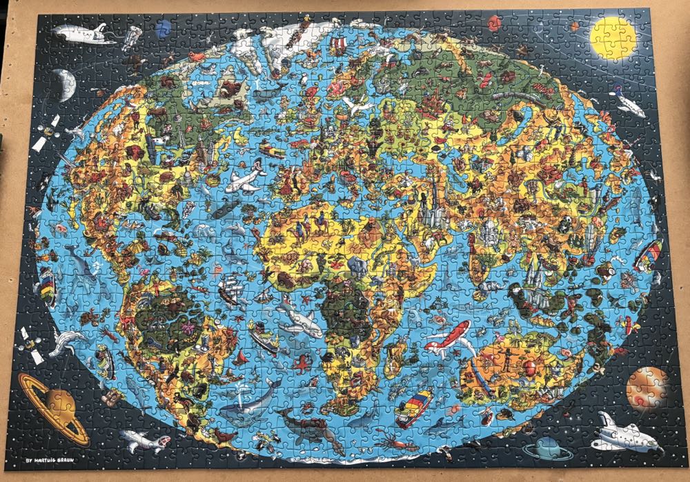 Our Great Planet - Gibsons puzzle collectible [Barcode 5012269071108] - Main Image 2