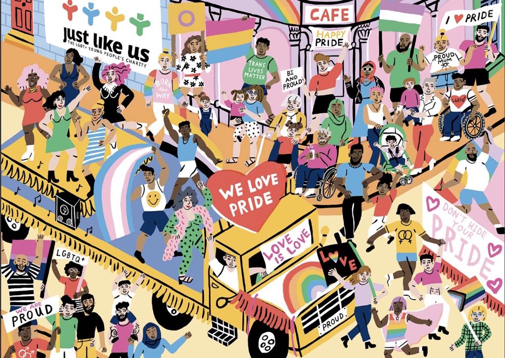 Just Like Us - Gibsons puzzle collectible [Barcode 5012269071207] - Main Image 2