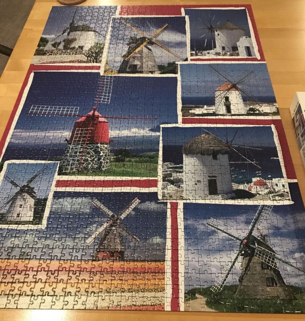 Windmills - Ravenburger puzzle collectible [Barcode 4005556162628] - Main Image 2