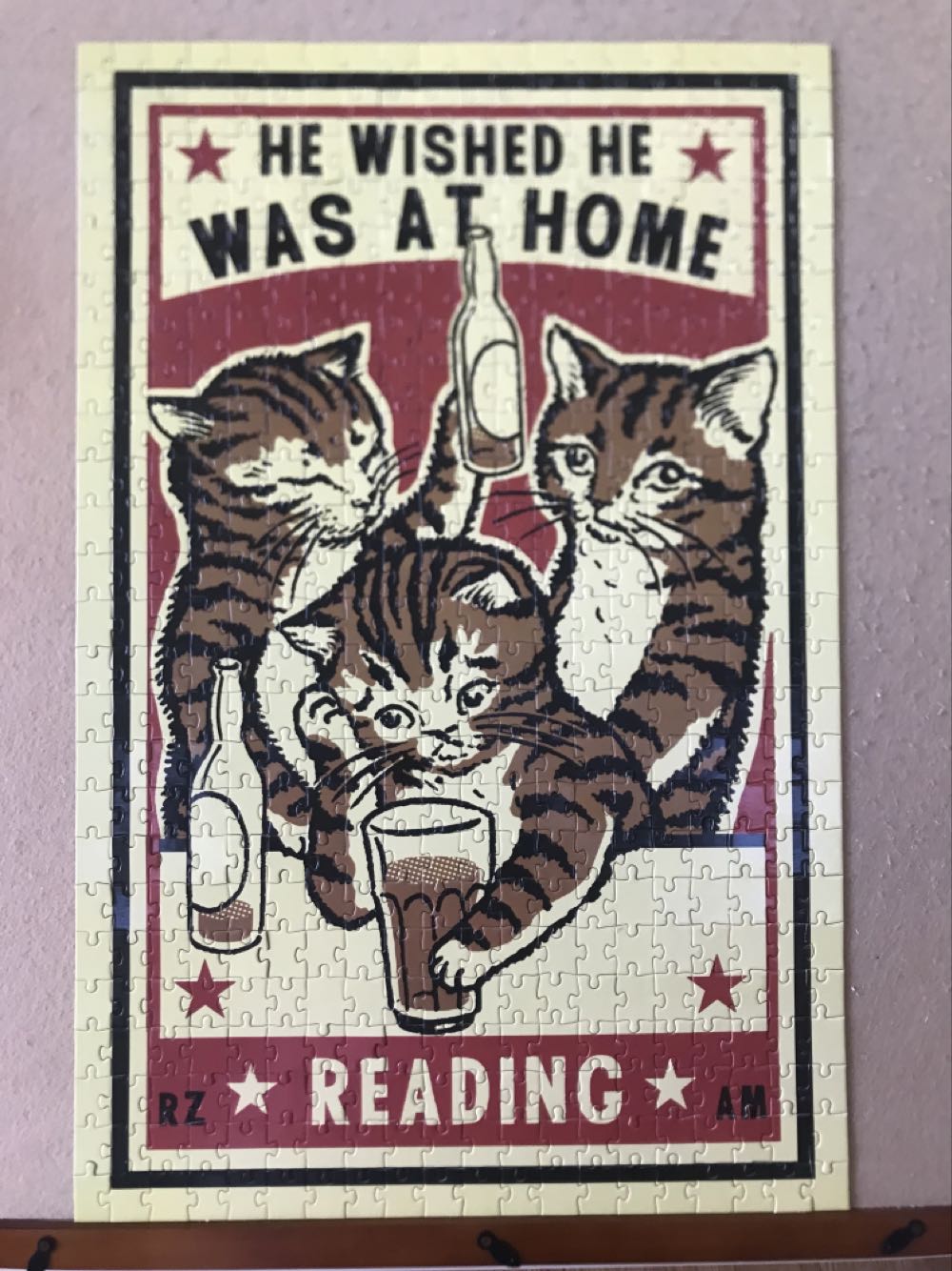 Reading 🐱 🍺 - Recess 🇺🇸 puzzle collectible [Barcode 9781952251092] - Main Image 3