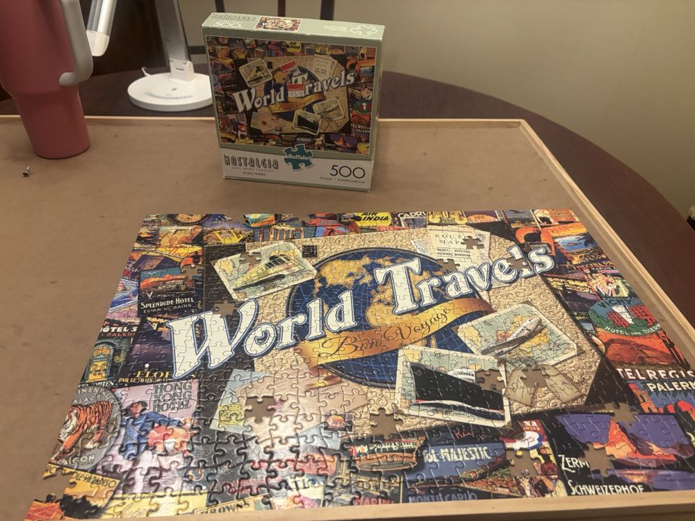 World Travels - Buffalo puzzle collectible [Barcode 079346037421] - Main Image 2