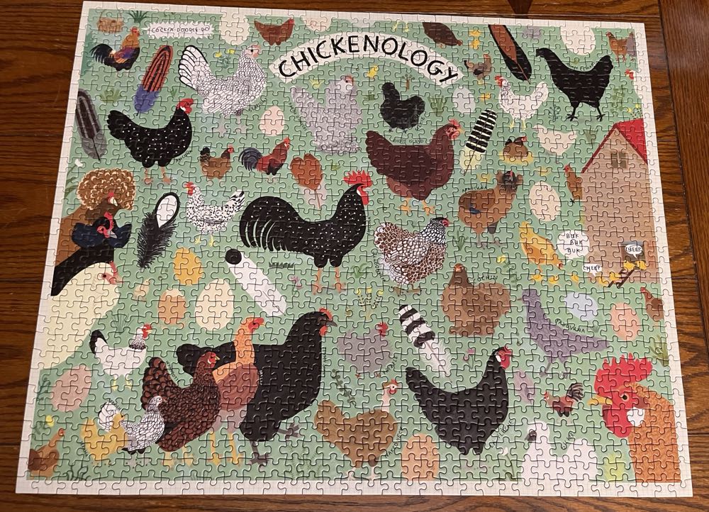 Chickenology - Princeton Architectural Press puzzle collectible [Barcode 9781648961403] - Main Image 2