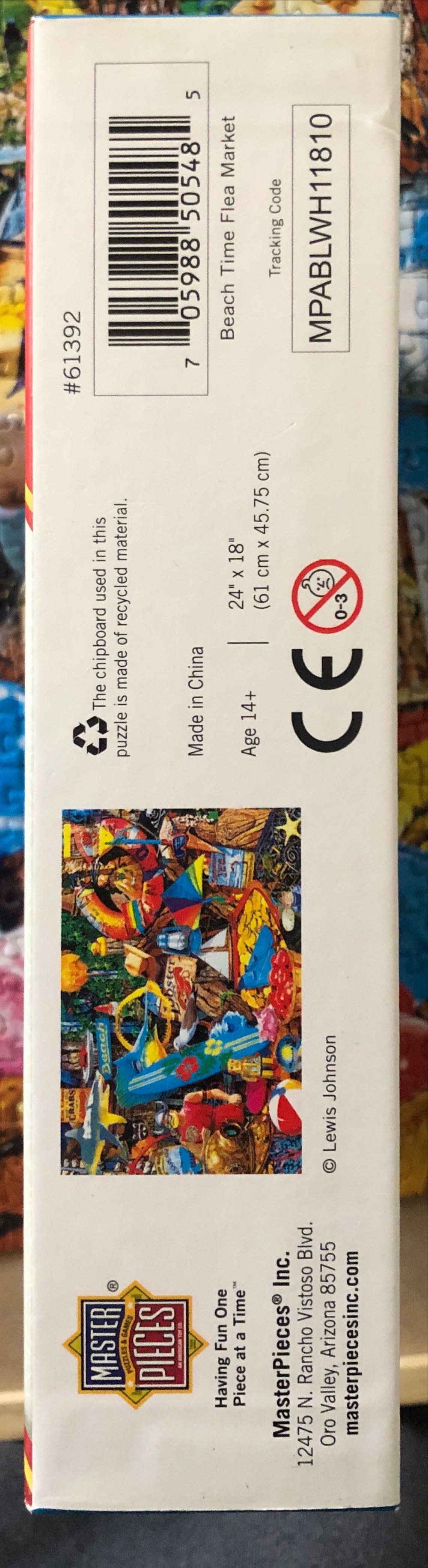 Beach Time Flea Market - MasterPieces puzzle collectible [Barcode 705988505485] - Main Image 4