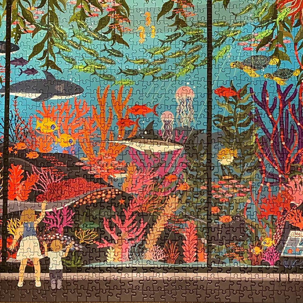 Aquarium - Gibsons Games puzzle collectible [Barcode 5012269066128] - Main Image 2