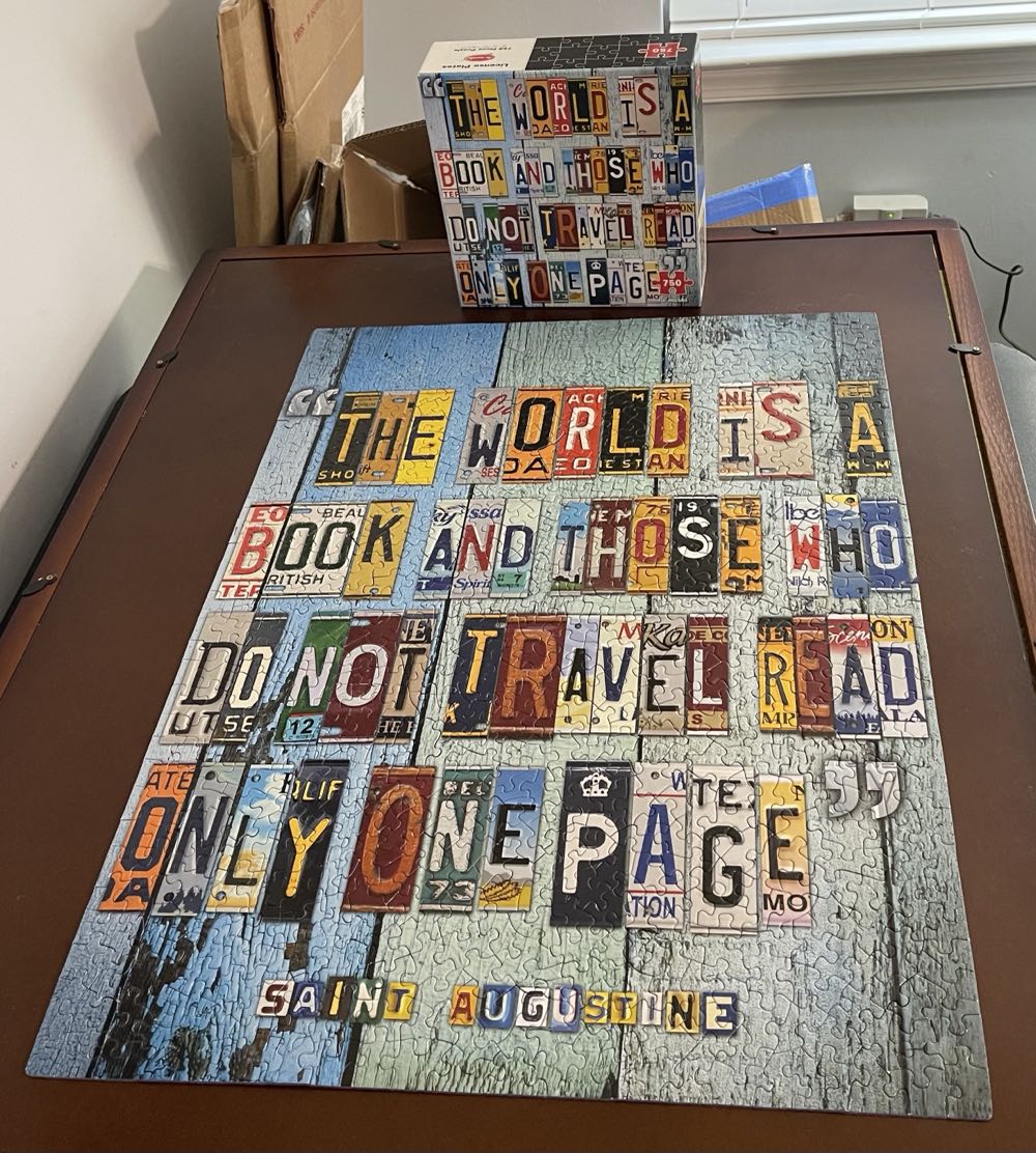 License Plates- NIB 🚫 - ReMarks puzzle collectible [Barcode 681410190453] - Main Image 2