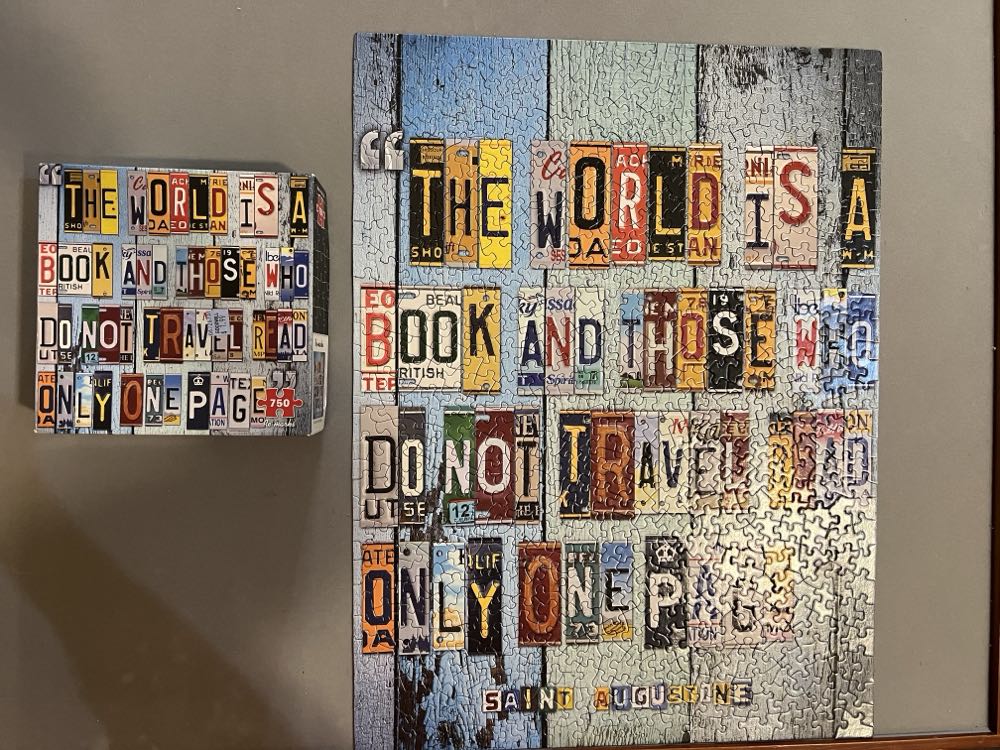 License Plates- NIB 🚫 - ReMarks puzzle collectible [Barcode 681410190453] - Main Image 3