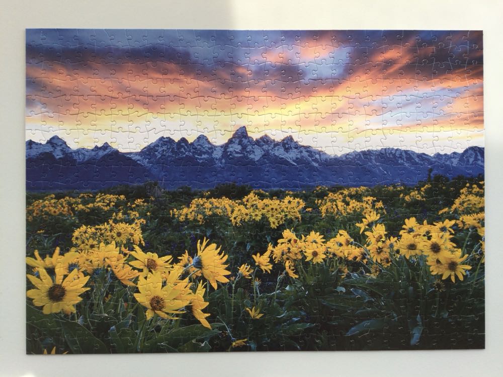 Grand Teton Meadows - Buffalo Games puzzle collectible [Barcode 079346034161] - Main Image 2