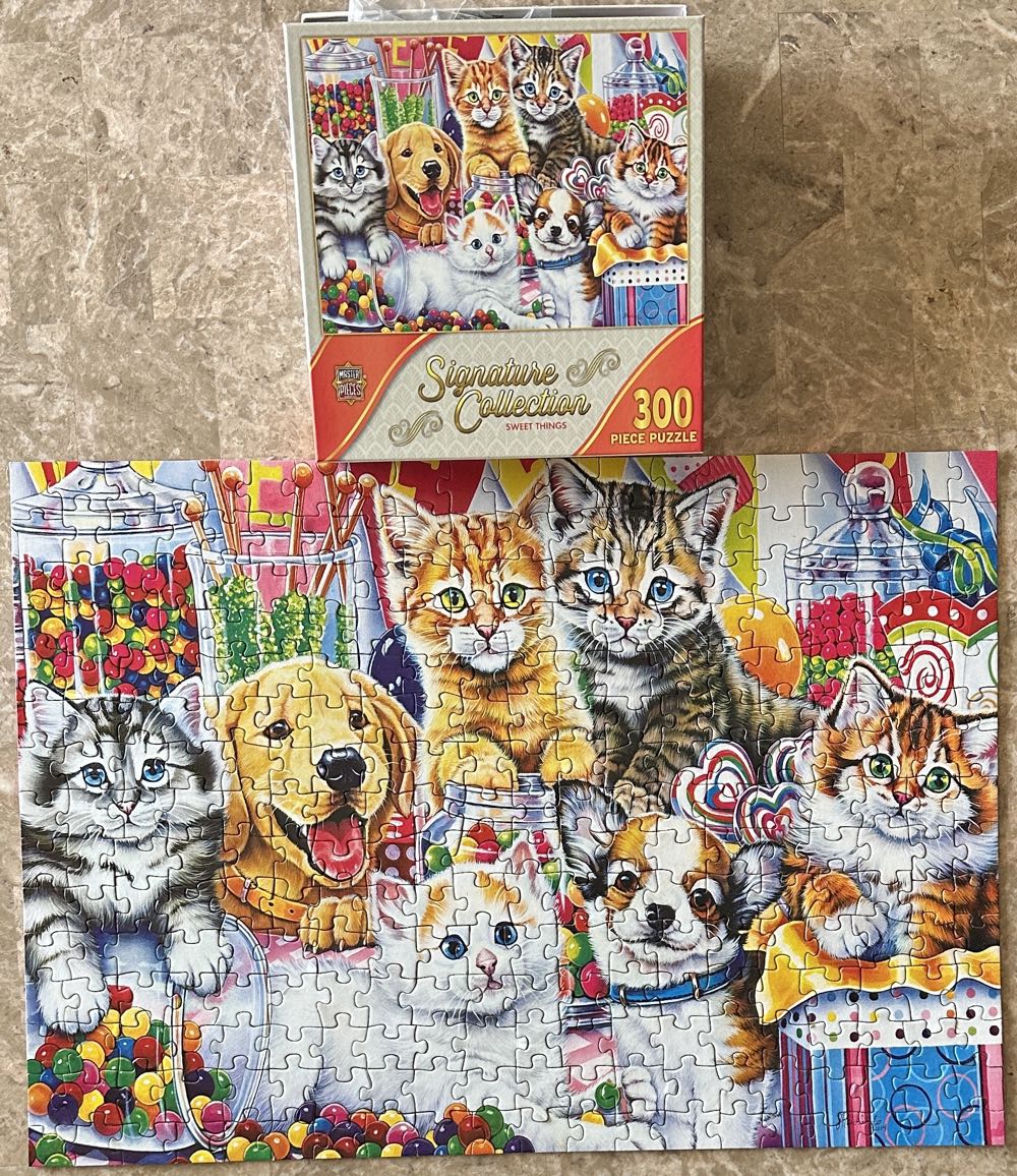 Sweet Things - Master Pieces puzzle collectible [Barcode 705988505485] - Main Image 2
