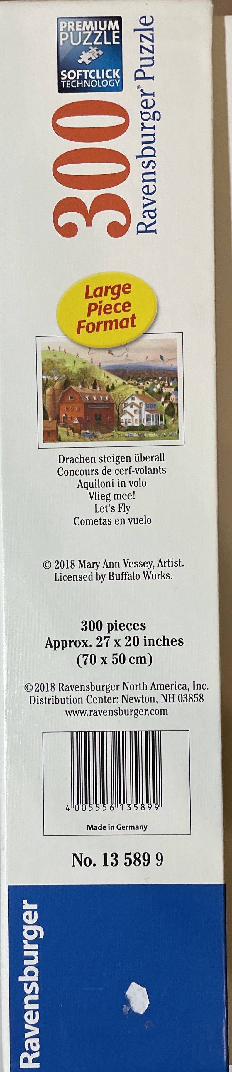 Let’s Fly - Ravensburger puzzle collectible [Barcode 4005556135899] - Main Image 2