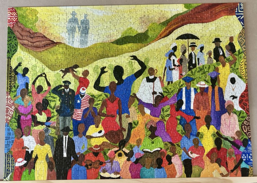 Family Reunion - Cobble Hill puzzle collectible [Barcode 625012803724] - Main Image 3