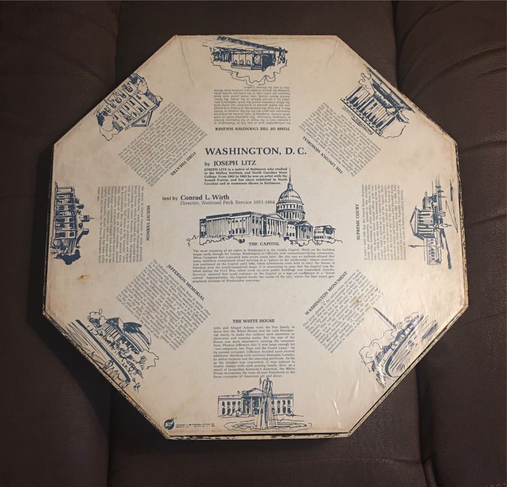 Washington, D. C. - Octagon - Springbok puzzle collectible - Main Image 2