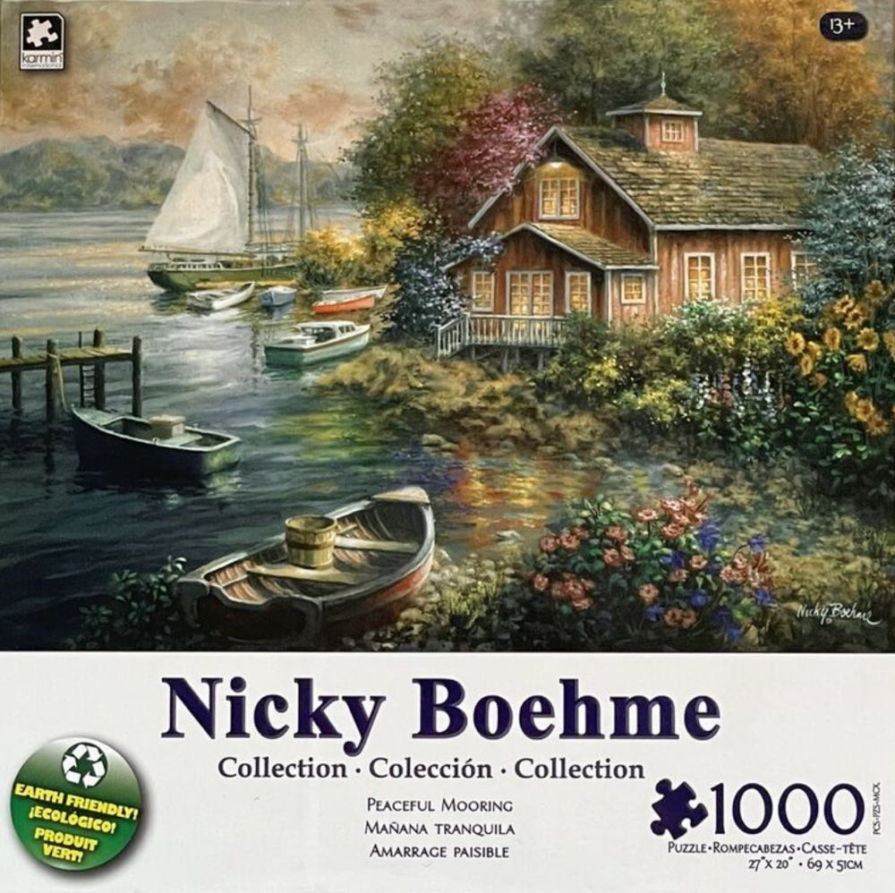 Peaceful Mooring - Karmin/KI Puzzles puzzle collectible [Barcode 773392085930] - Main Image 2