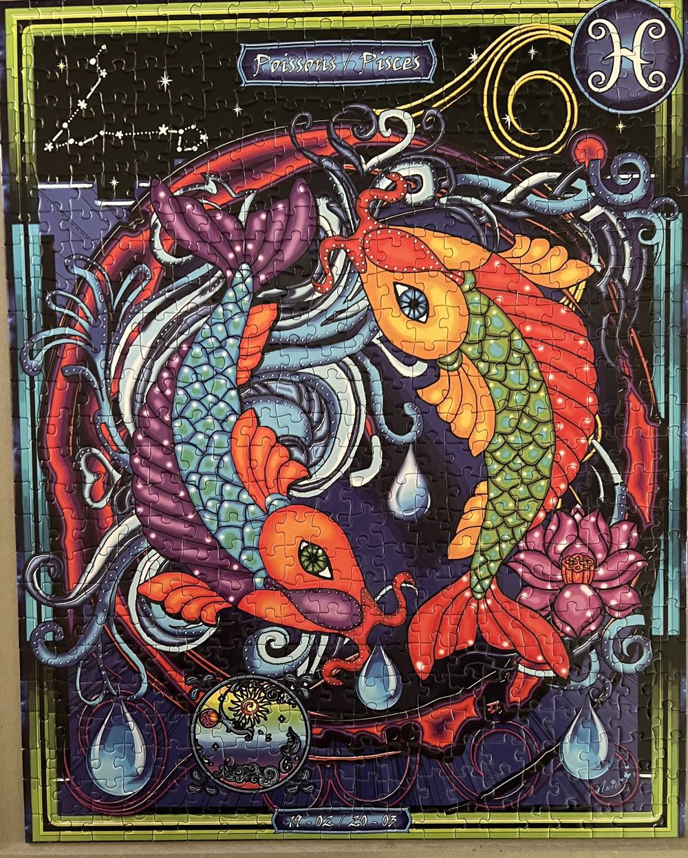 Water Signs - JaCaRou puzzle collectible [Barcode 750122796656] - Main Image 2