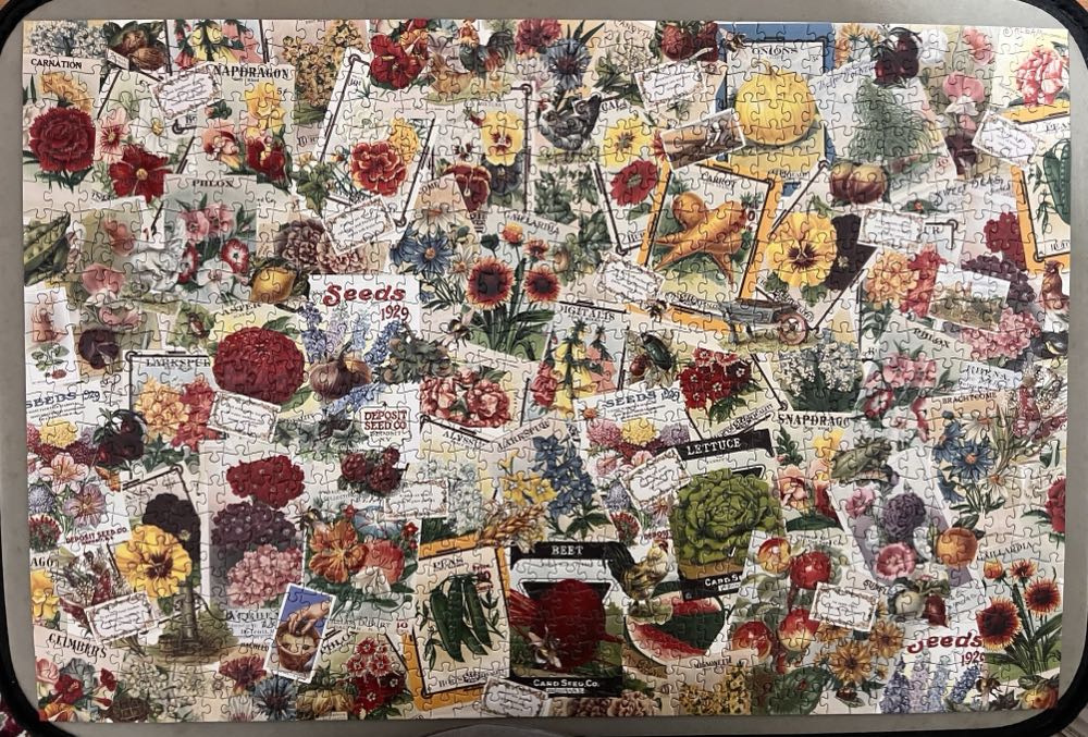 Tips For Gardeners - Past Times puzzle collectible [Barcode 400008300131] - Main Image 2