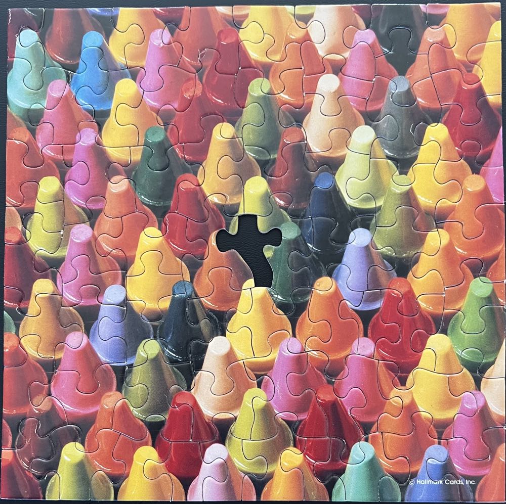 You Color My World! - Springbok - Hallmark Cards, Inc. puzzle collectible - Main Image 2