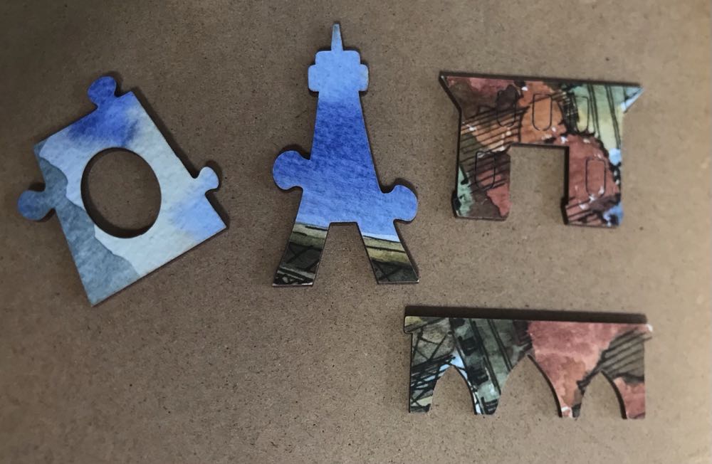 Paris ⚜️ - Clever Energy 🇷🇺 puzzle collectible [Barcode 4631145065843] - Main Image 3