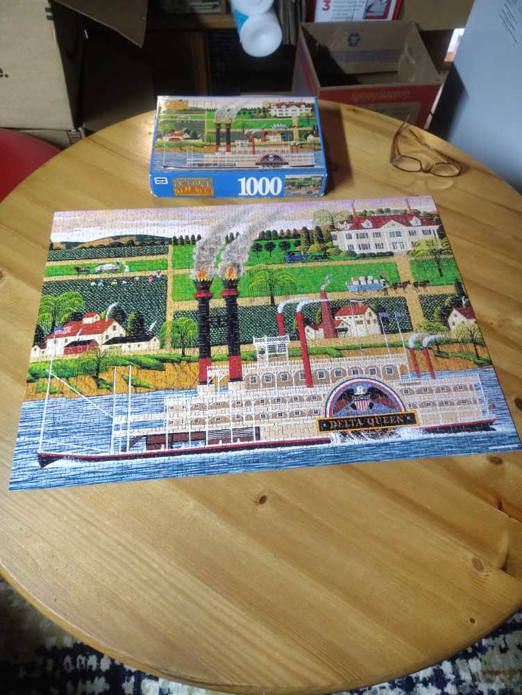Delta Queen  - Hometown Collection puzzle collectible [Barcode 072348092009] - Main Image 3