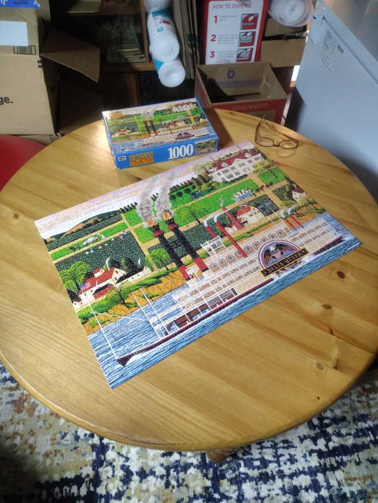 Delta Queen  - Hometown Collection puzzle collectible [Barcode 072348092009] - Main Image 4