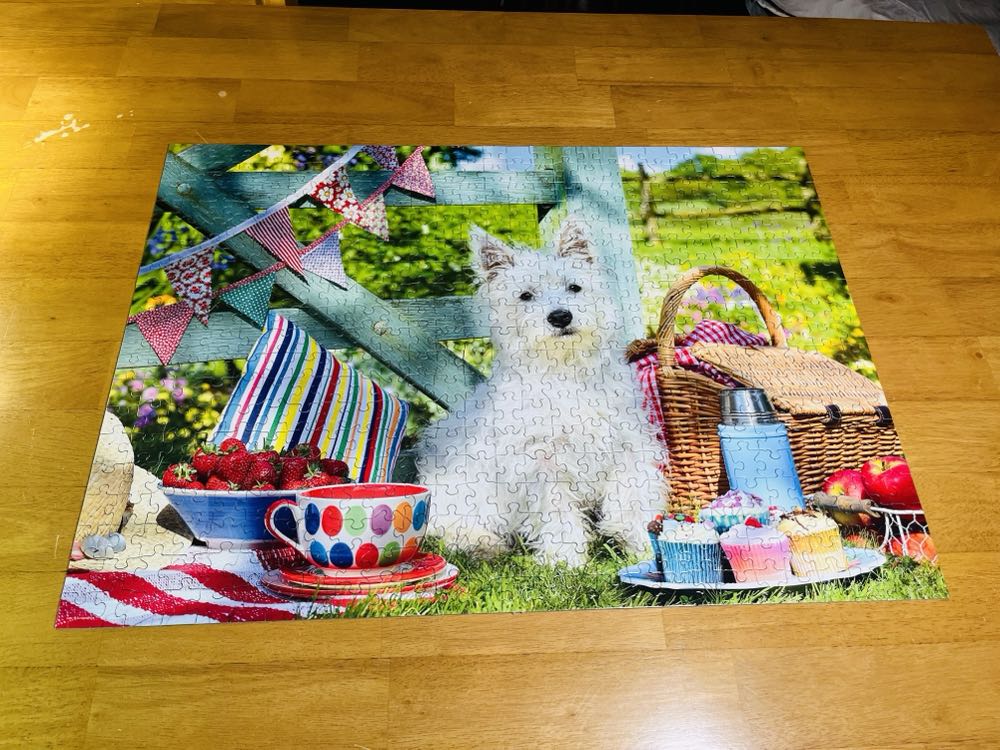 Scottie Dog Picnic GAVE Sterling Hgts 10/12/25 - EuroGraphics puzzle collectible [Barcode 628136454612] - Main Image 2