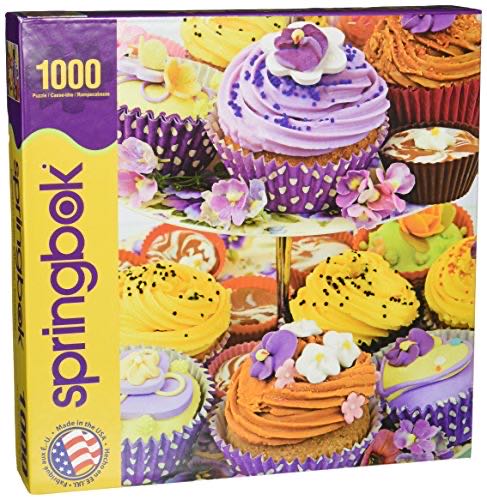 Cupcakes - Springbok 🇺🇸 puzzle collectible [Barcode 091683106806] - Main Image 1