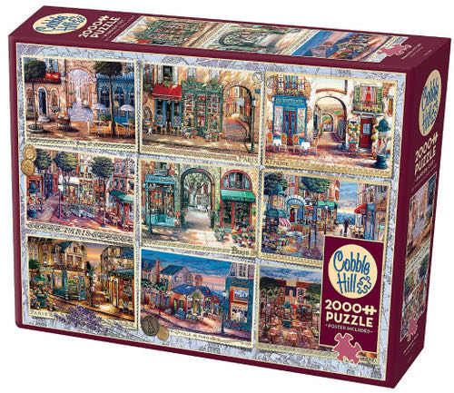 Memories Of Paris - Cobble Hill puzzle collectible [Barcode 625012890205] - Main Image 2