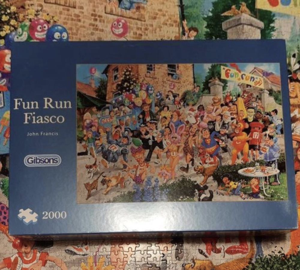 Fun Run Fiasco-SOLD - Gibsons puzzle collectible [Barcode 5012269080018] - Main Image 4