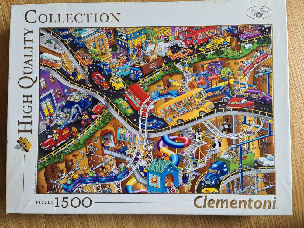 *Modes of Transport 1500 PIECES🧩 - Clementoni puzzle collectible [Barcode 8005125316700] - Main Image 1