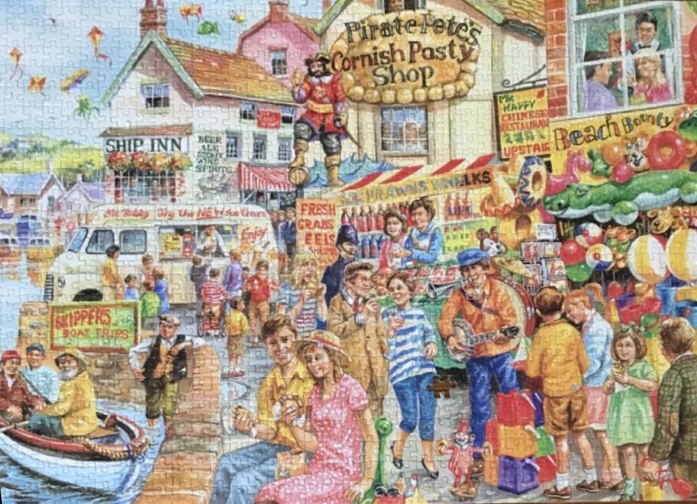 Sea And Sunshine - Falcon de luxe puzzle collectible [Barcode 8710126111758] - Main Image 3