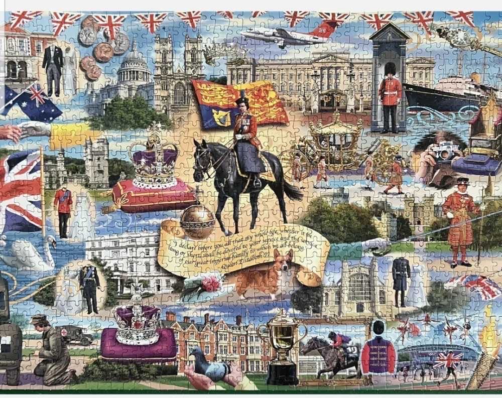 Happy & Glorious - Gibsons puzzle collectible [Barcode 5012269071191] - Main Image 2