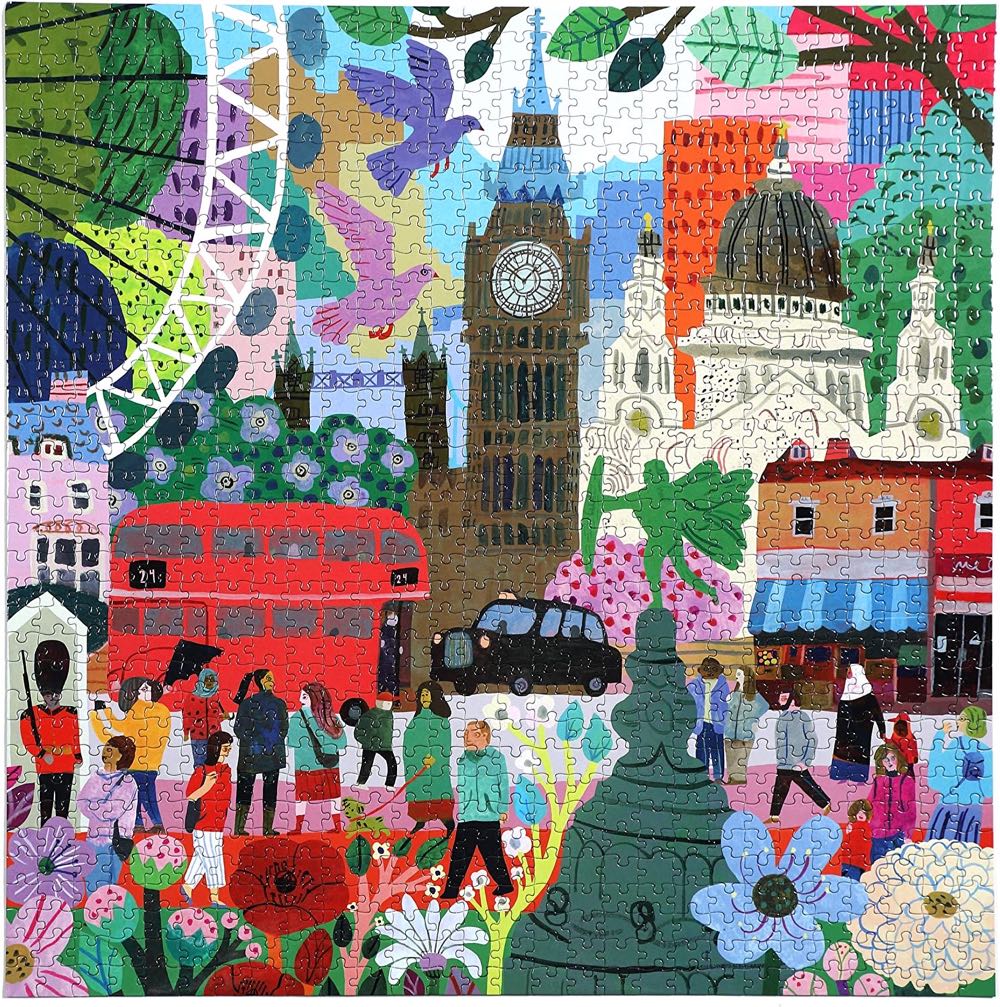 London Life - Eeboo puzzle collectible [Barcode 689196510762] - Main Image 2