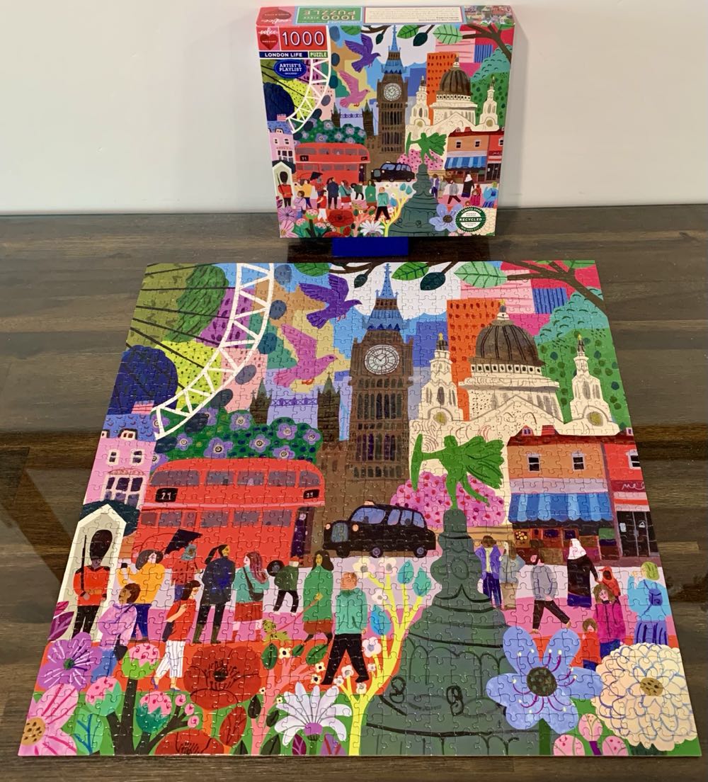 London Life - Eeboo puzzle collectible [Barcode 689196510762] - Main Image 3