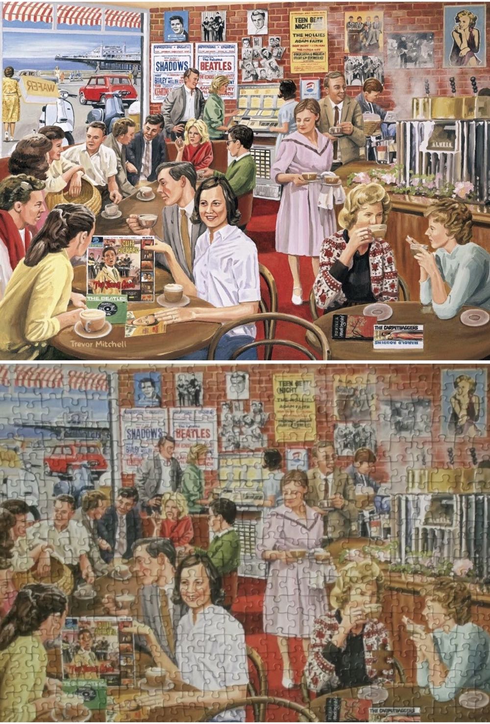 The Coffee Bar Brighton - Jigsaw Puzzles puzzle collectible - Main Image 3