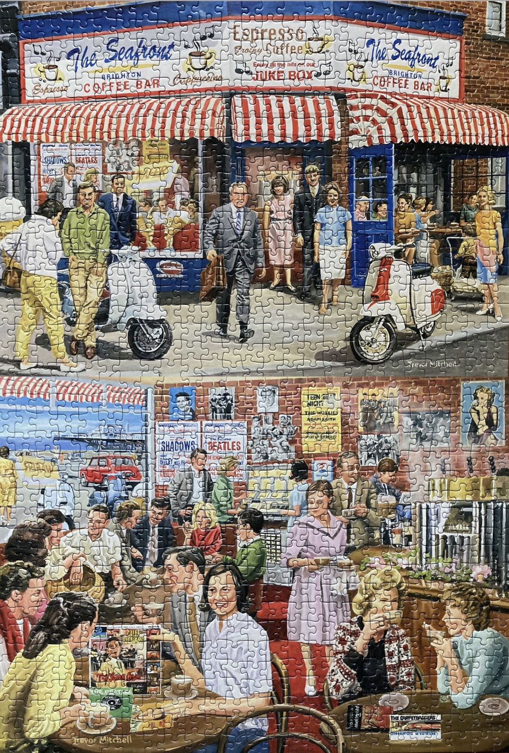 The Coffee Bar Brighton - Jigsaw Puzzles puzzle collectible - Main Image 4