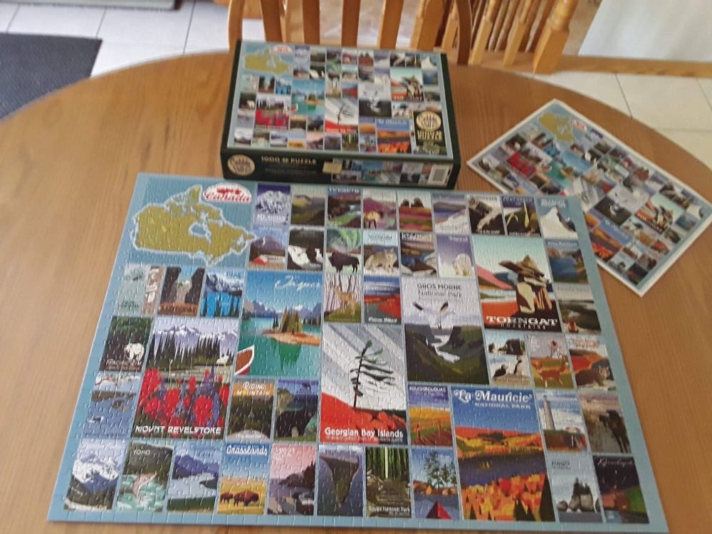 National Parks and Reserves of Canada - Cobble Hill puzzle collectible - Main Image 2