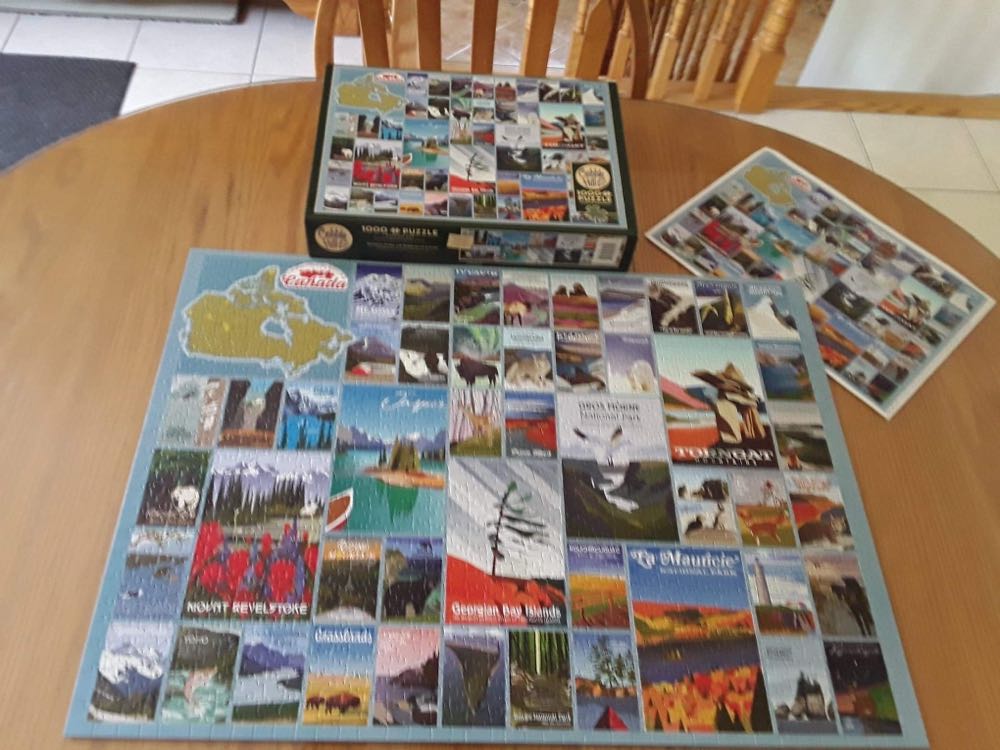 National Parks and Reserves of Canada - Cobble Hill puzzle collectible - Main Image 3