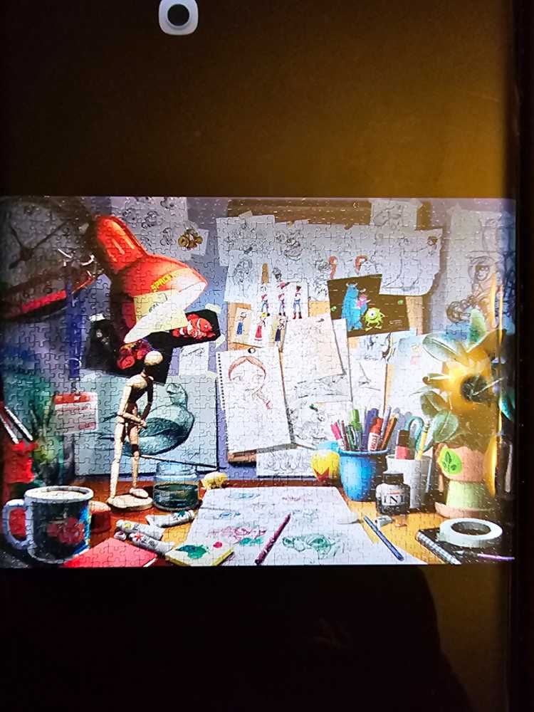 The Artist Desk - Ravensburger puzzle collectible - Main Image 2