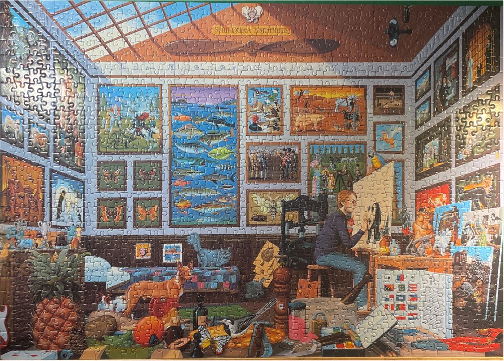 Painters Paradise - Waddingtons puzzle collectible - Main Image 2