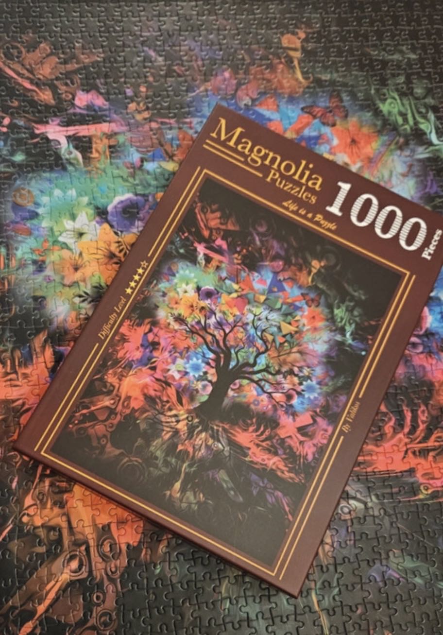 Colorful Tree - Magnolia puzzle collectible [Barcode 8699375066265] - Main Image 4